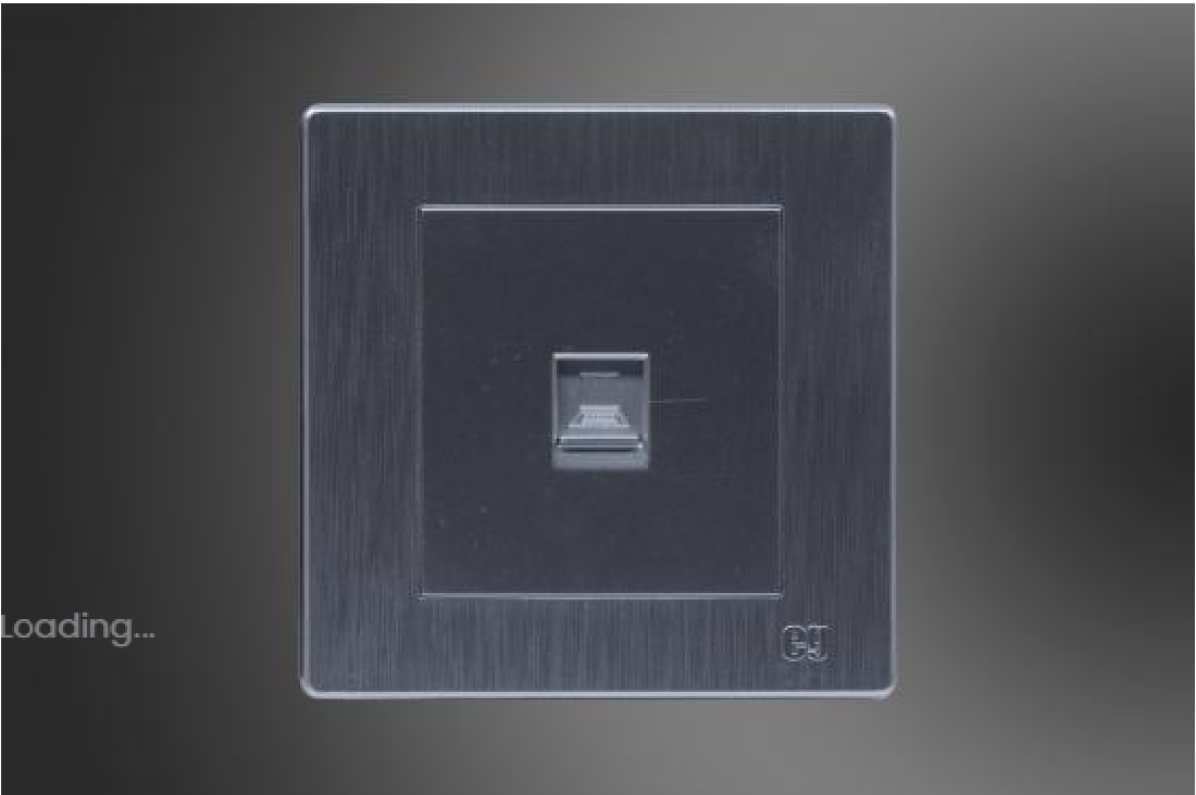 Telephone Socket-Dark Silver (MGS2025/G)