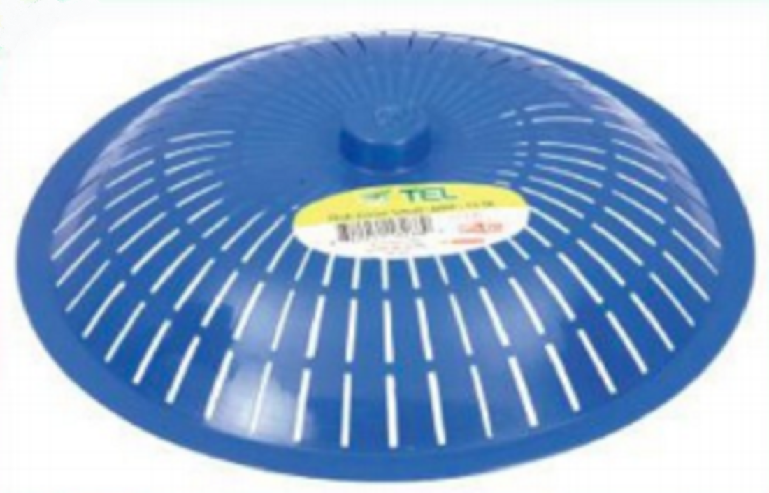 Dish Cover Medium Red -TEL