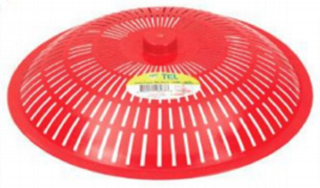 Dish Cover Big Red-TEL