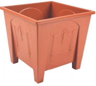 Square Flower Tub 13"-SW (20L)-TEL