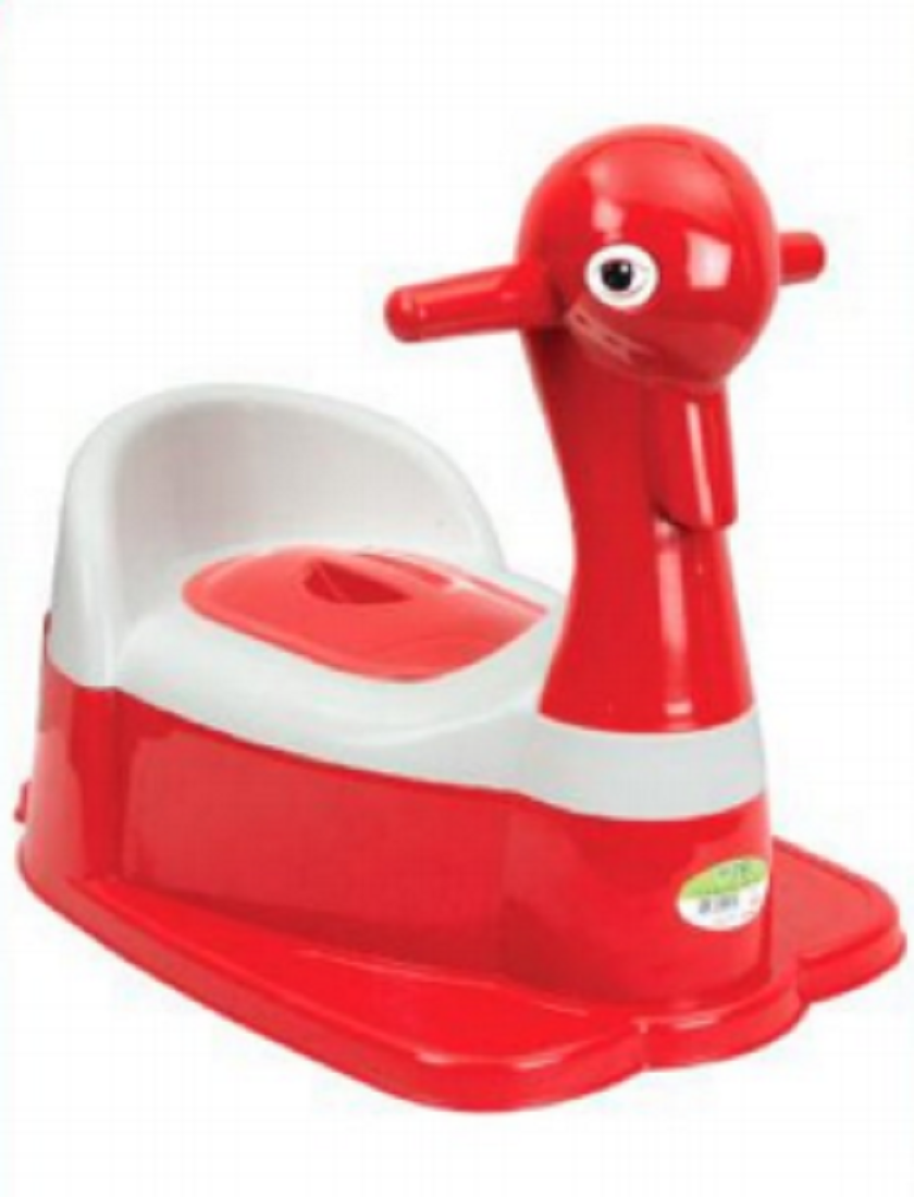 Duck Baby Potty Red+White -TEL