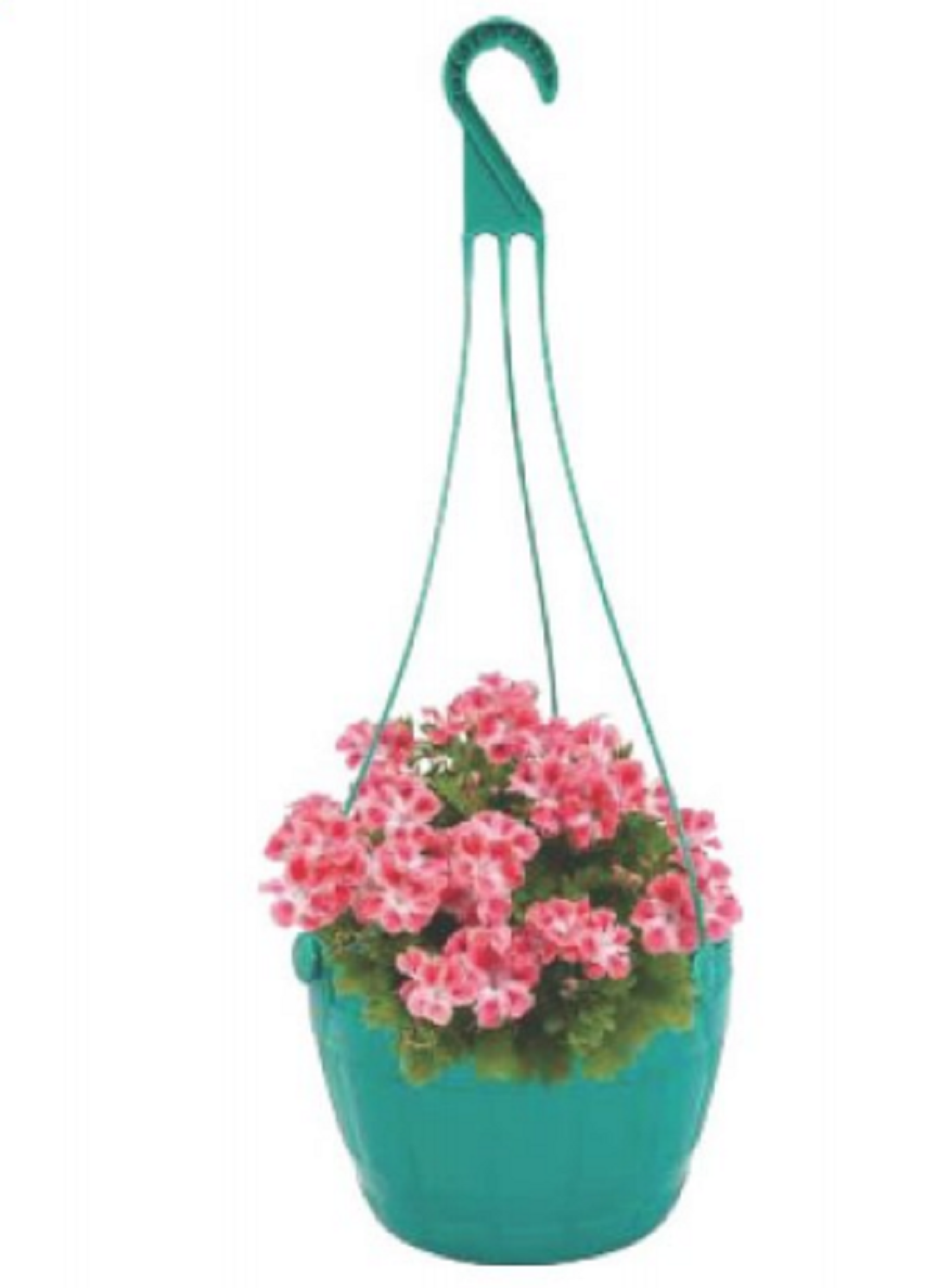 Hanging Flower Tub 8" -Red (3.5L)-TEL