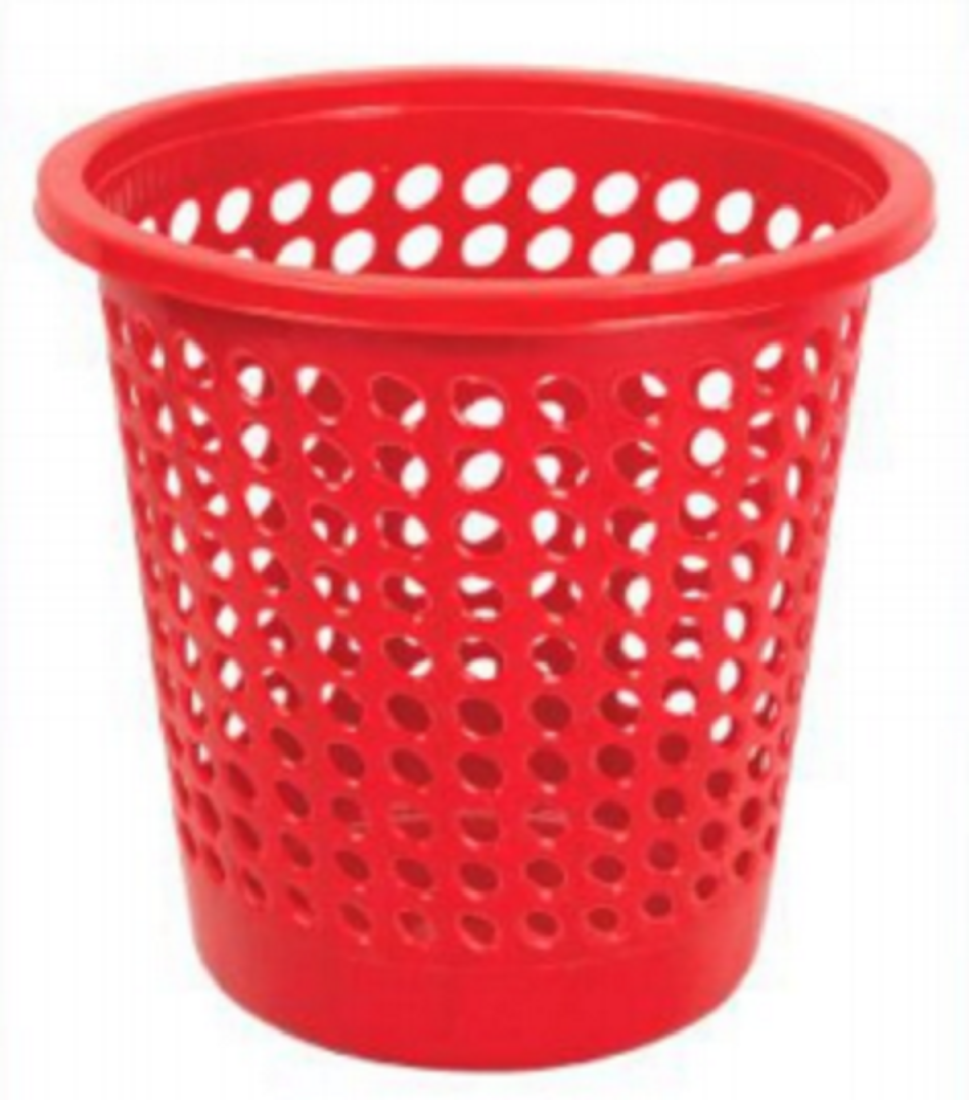 Paper Basket Red -TEL