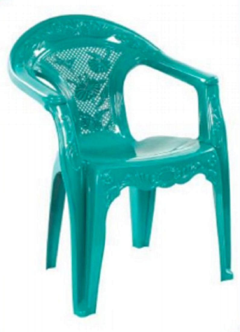 Elegant Chair With Arm T/G (Flower) -TEL