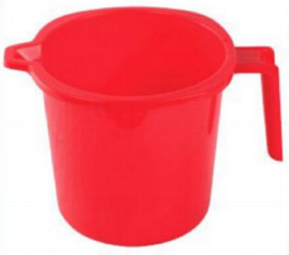 Square Mug Red-1L-TEL