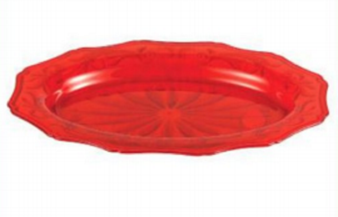 Beauty Rice Tray Trans Red-TEL