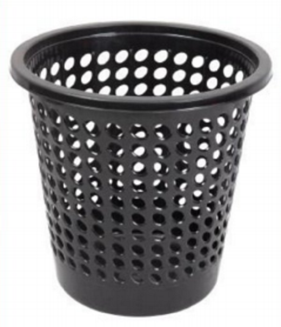 Paper Basket Black-TEL