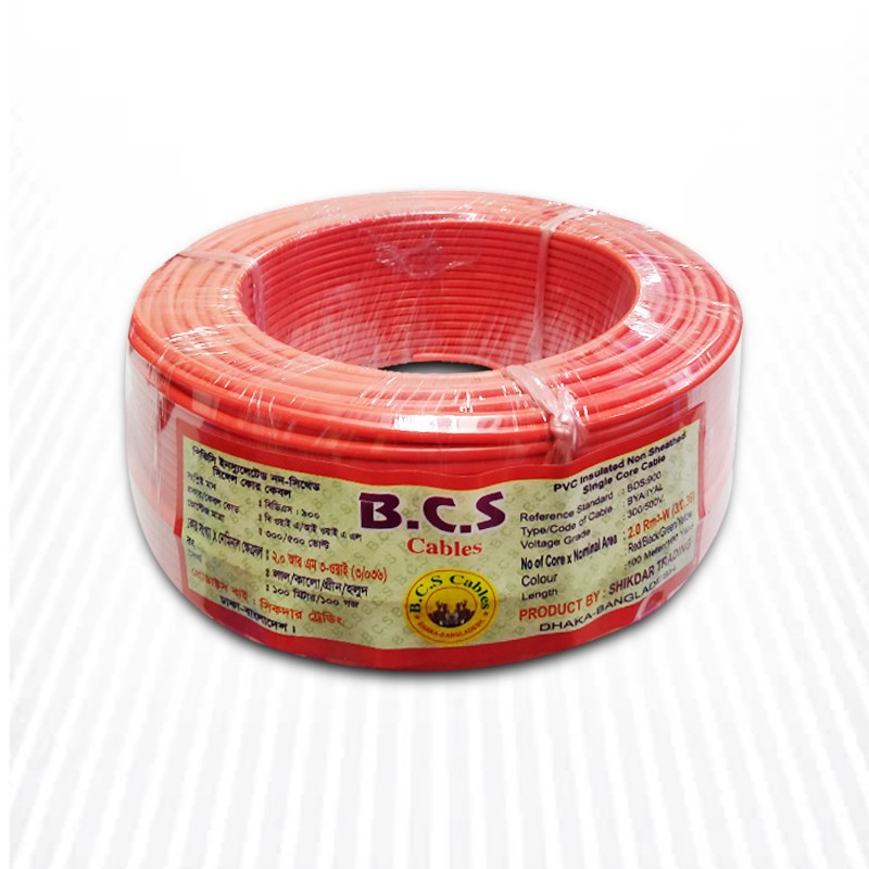 BCS Cable Wire (2.0 rm) Core 3/20 No. 36 100% Tama 100 Yard (M/H) Code: AAAL 6005