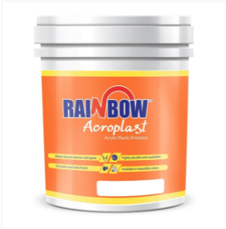 Rainbow Ape Plastic Paint Black .91 Liter