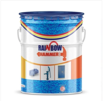 Rainbow Hammer Paint- 18.2 Ltr Silver