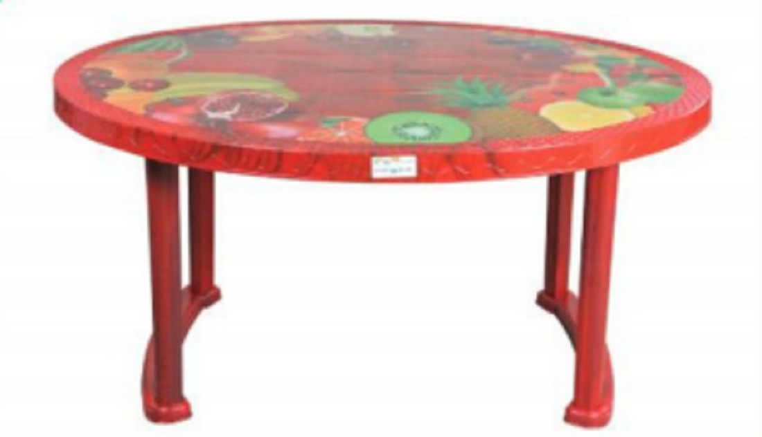 6 Seated Deluxe Table-Print  R/W (Plas/L)-TEL
