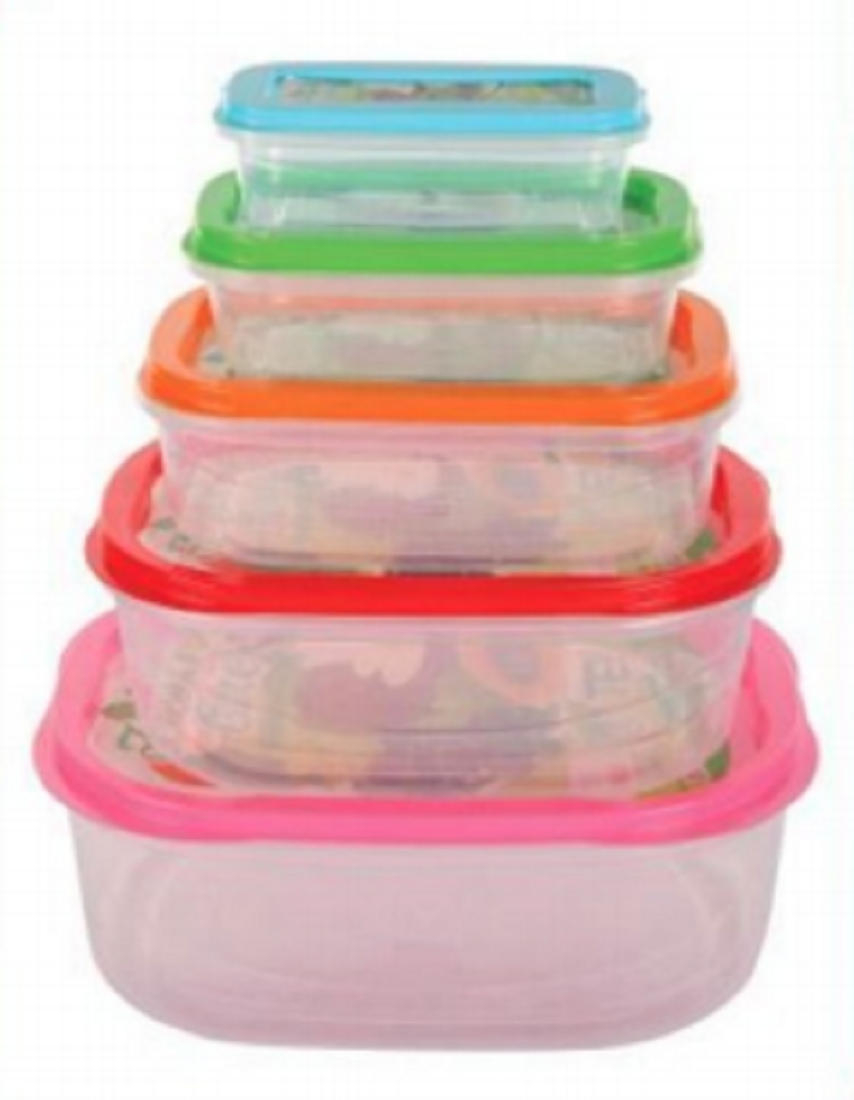 Design Container 5 pcs Set Assorted-TEL