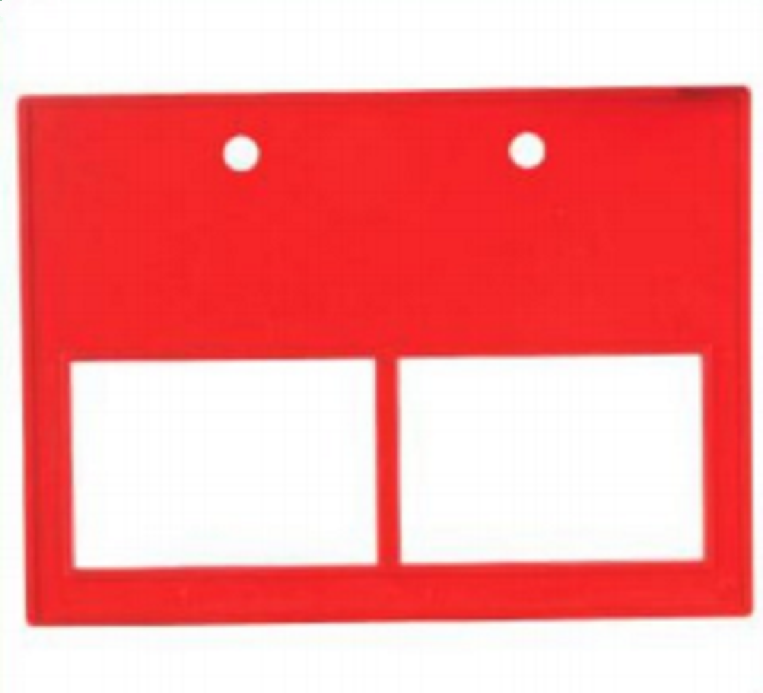 Promo Cake Hanger  Red -TEL