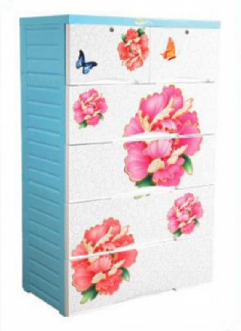 Supreme Wardrobe (Double-5D) - Dhalia Aqua-TEL