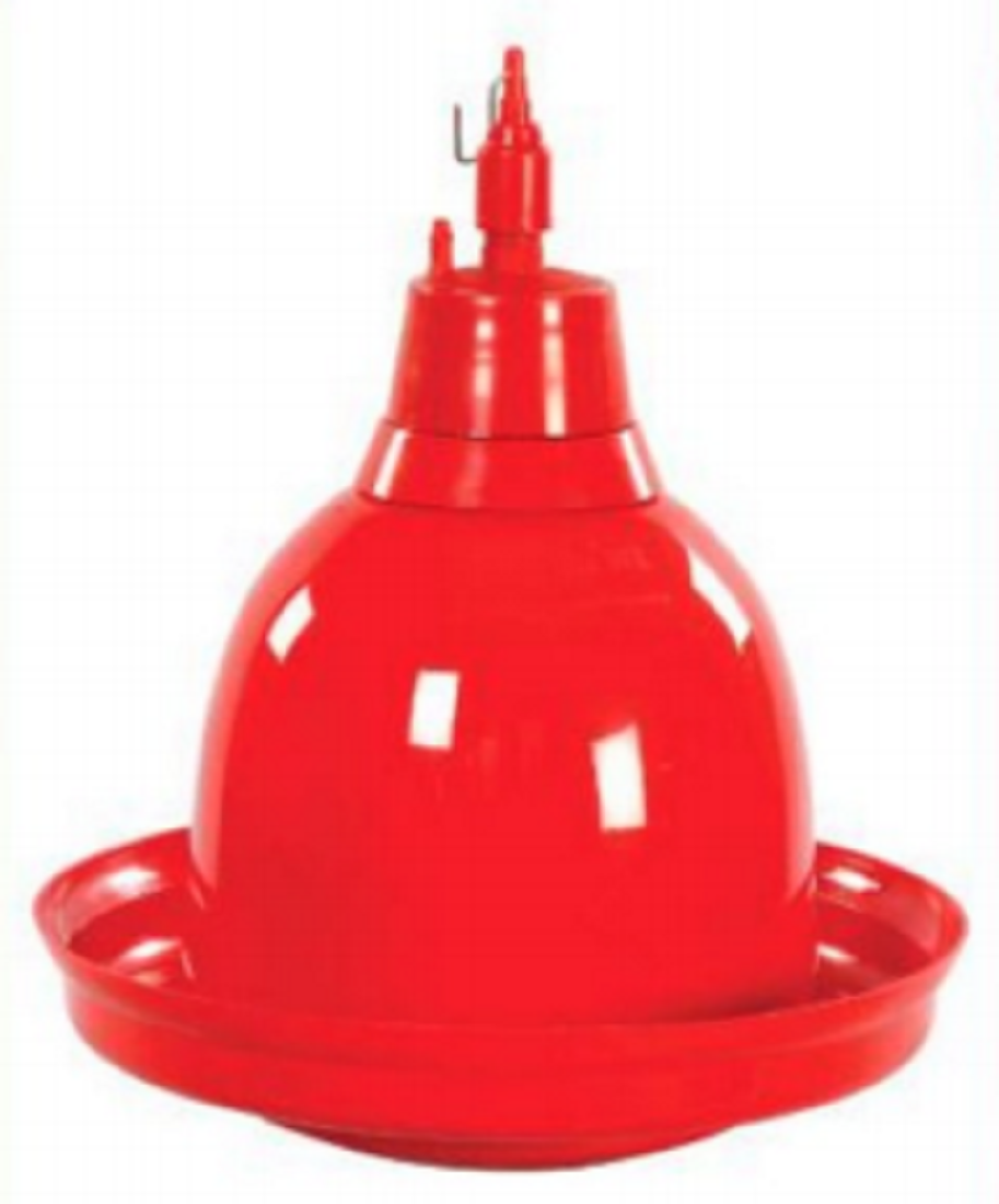 Poultry Auto Drinker Red-TEL