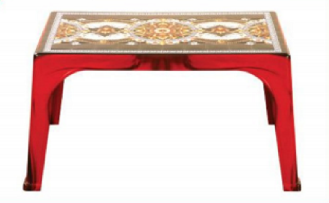 Center Table-R/W Royal-TEL