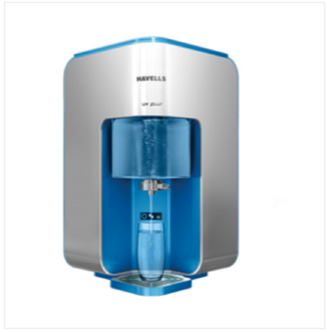 Havells Uv Plus Water Purifier White And Sky Blue