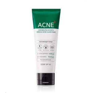 SOME BY MI AHA BHA PHA 30 DAYS MIRACLE ACNE CLEAR FOAM 100ML (AAAD-KN68)