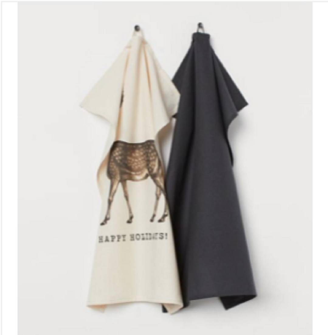 Assorted Dish Towel 18"X28" 2pcs