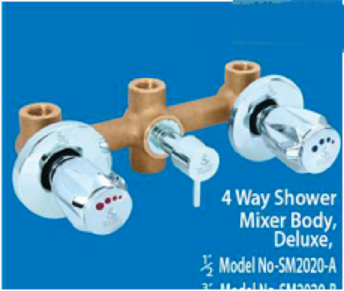 4 Way Shower Mixer Body