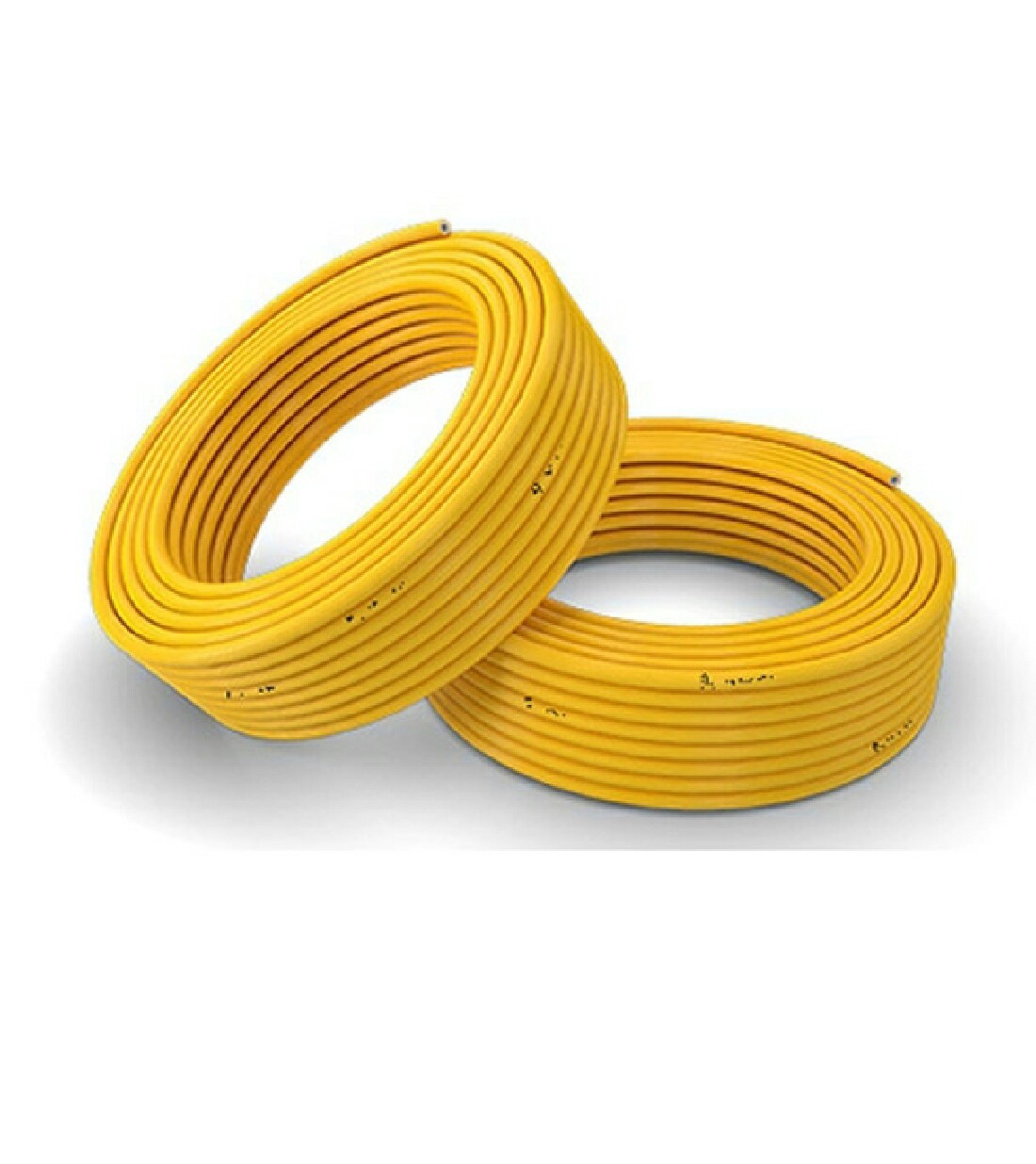 PVC Premium High-Pressure Hose Pipe 8.5mm Per Feet Yellow AAAH Code 0169