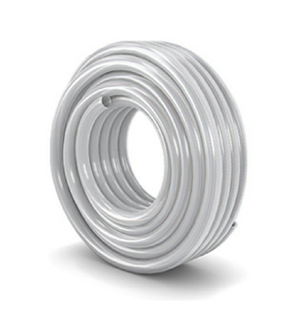 PVC Braided Hose Pipe 1" Per Feet White AAAH Code 0147