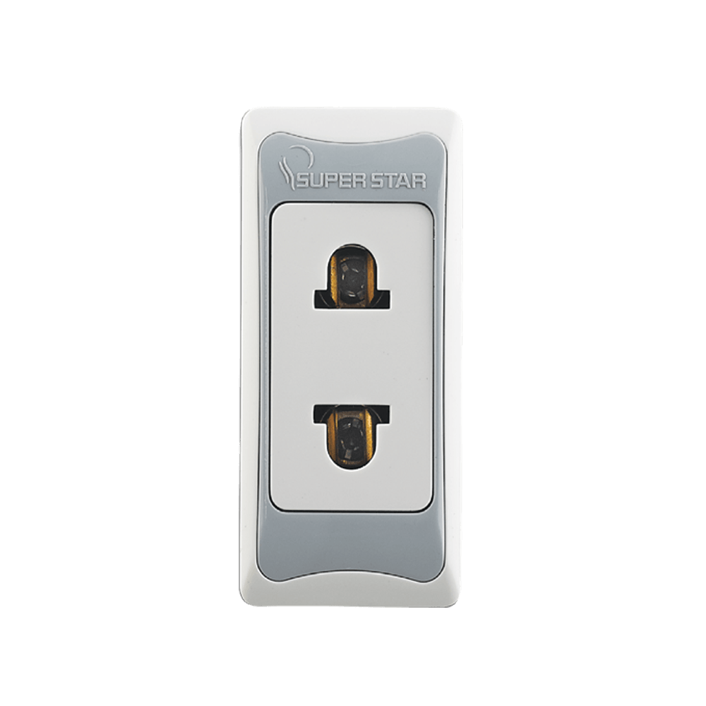 Premium 2-Pin Socket ( Super Star)