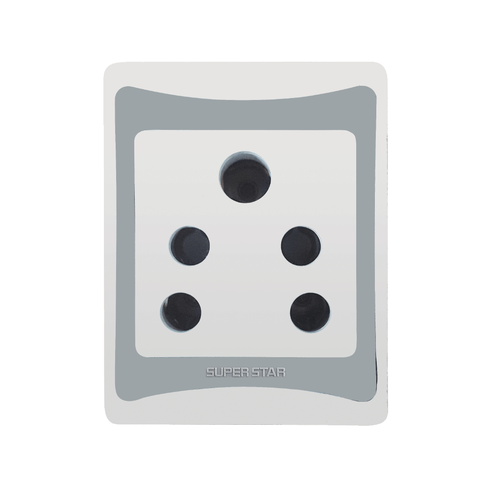 Premium Round 5-Pin Socket ( Super Star)