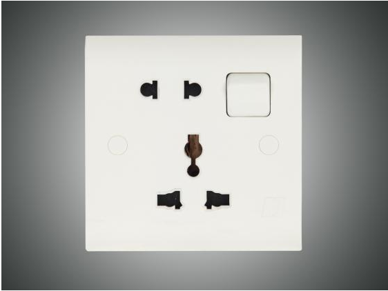 UNIVERSAL SOCKET+SWITCH-ELEGANT