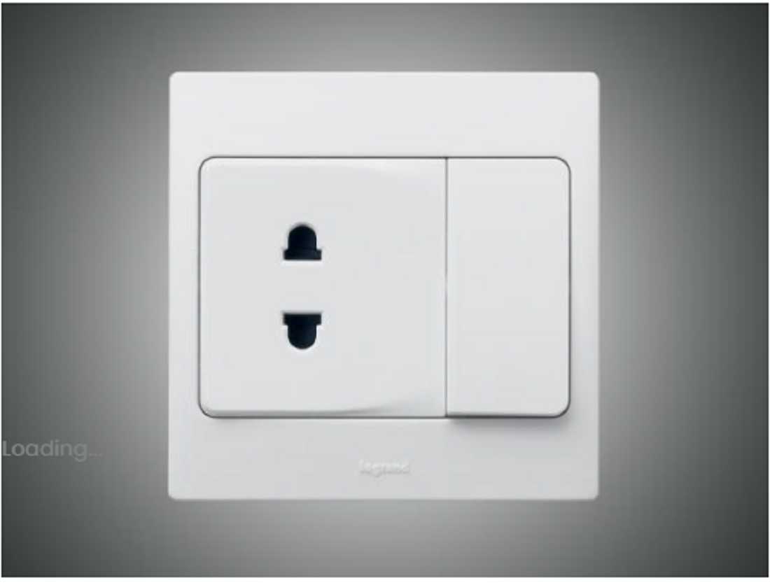 2 Pin Socket+Switch-Belanko