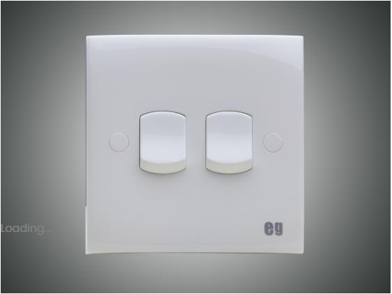 2 Gang 2 Way Switch-EG (E41022)