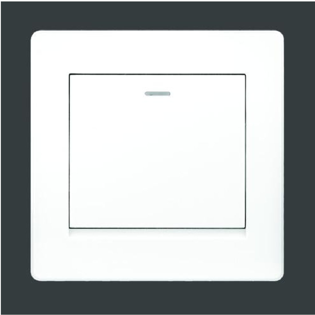 1 Gang 2 Way Switch-White (MGS2002/W)
