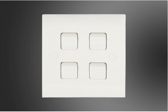 4 GANG 1 WAY SWITCH-ELEGANT