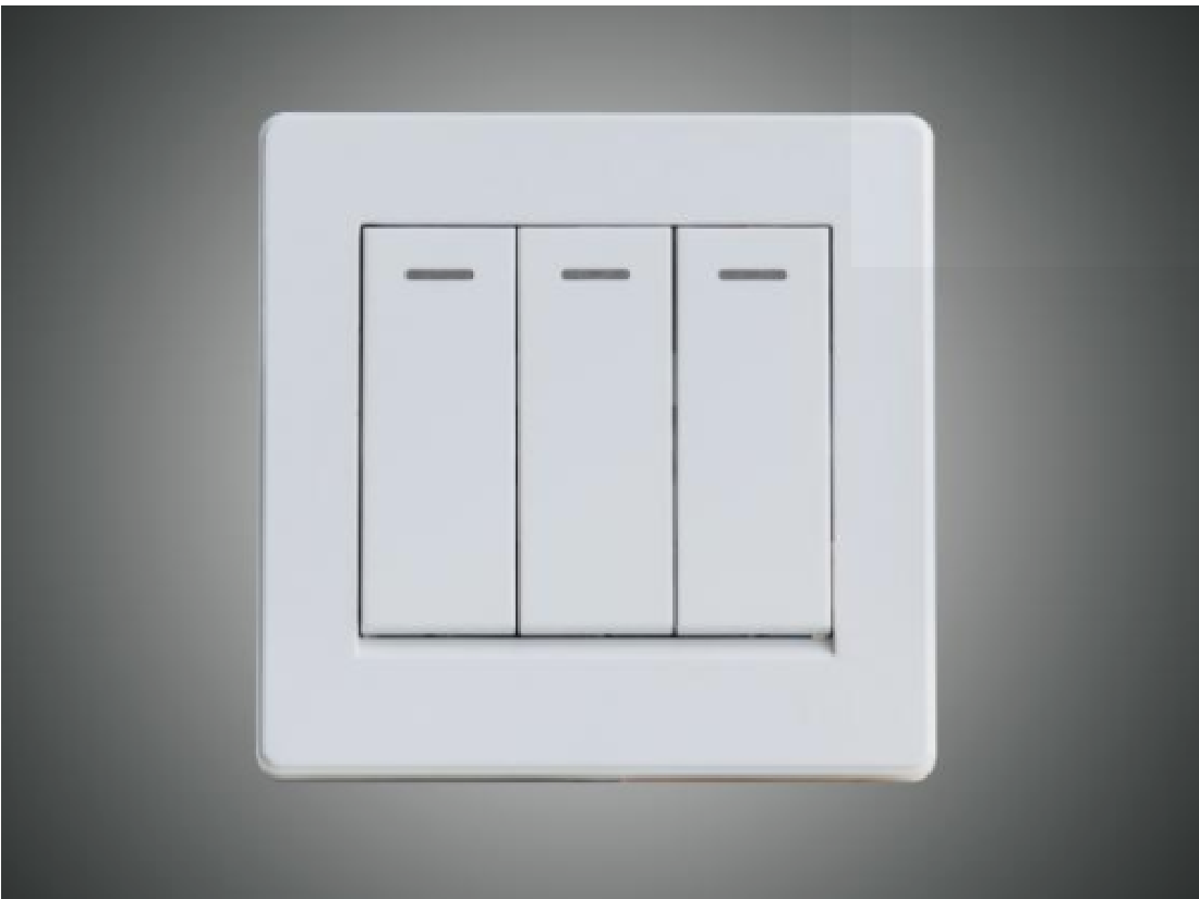 3 Gang 1 Way Switch-White (MGS2005/W)