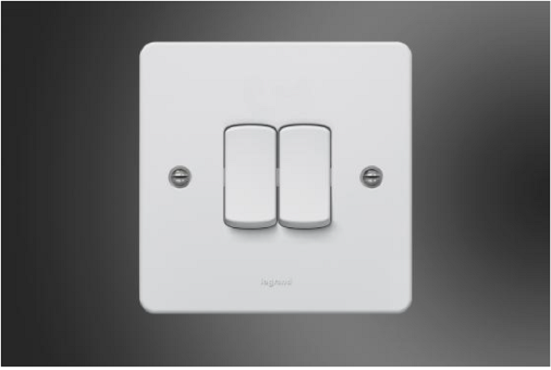 2 Gang 1 Way Switch-Synergy