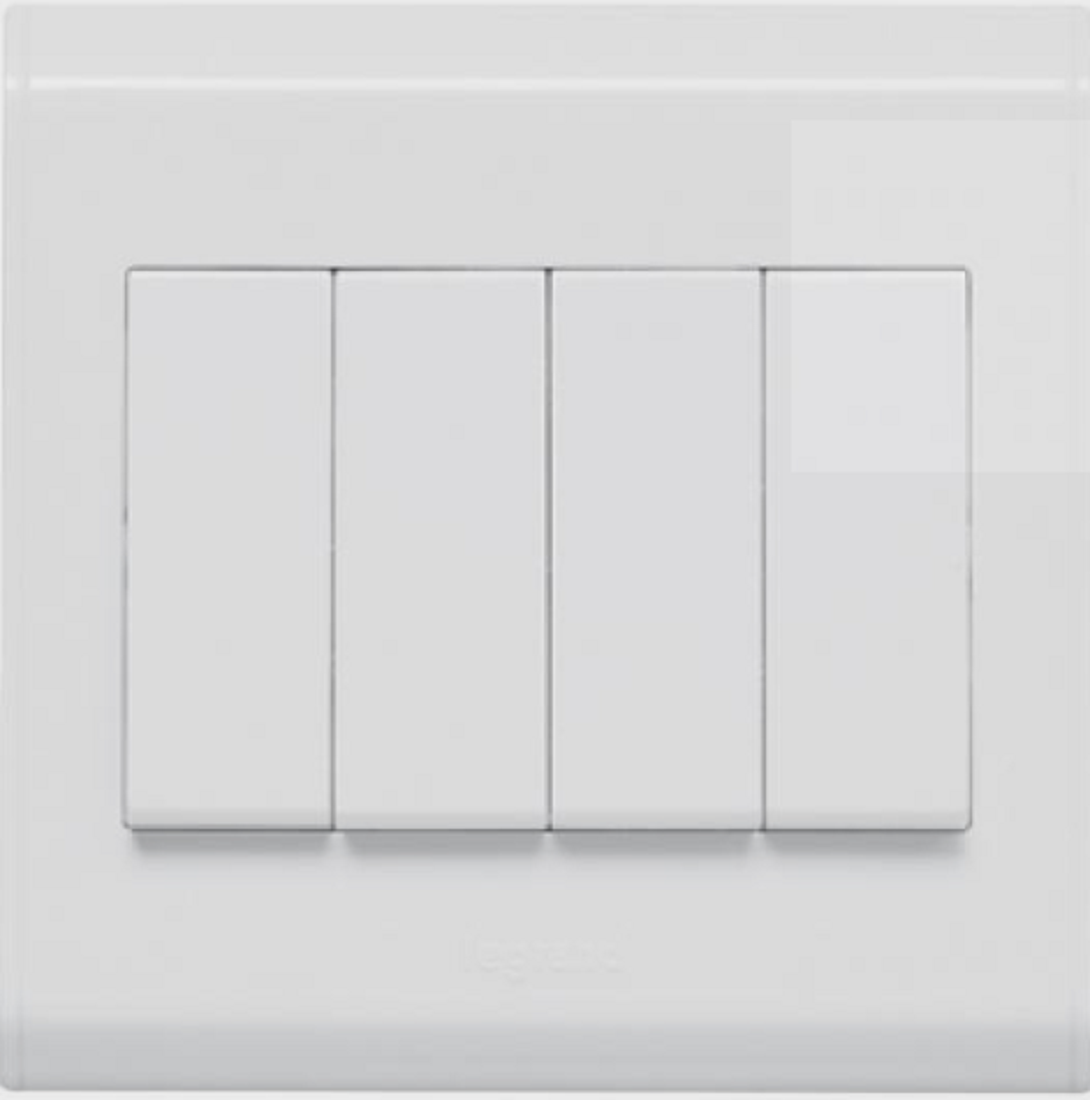 4 Gang 1 Way Switch-Belanko