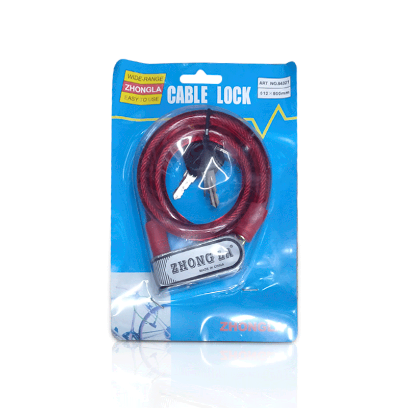 Bicycle Cable Lock-2 -Code: 13138