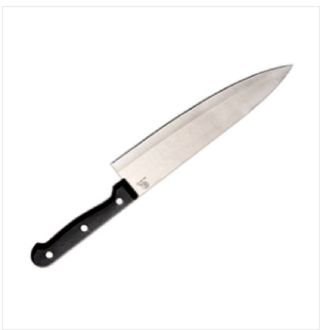 Knife Utility Stainless 8" By DPLS