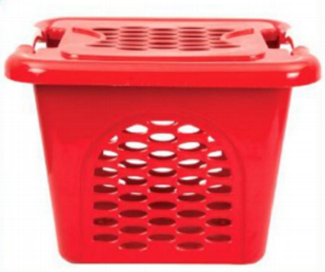 Laundry Basket Blue- TEL