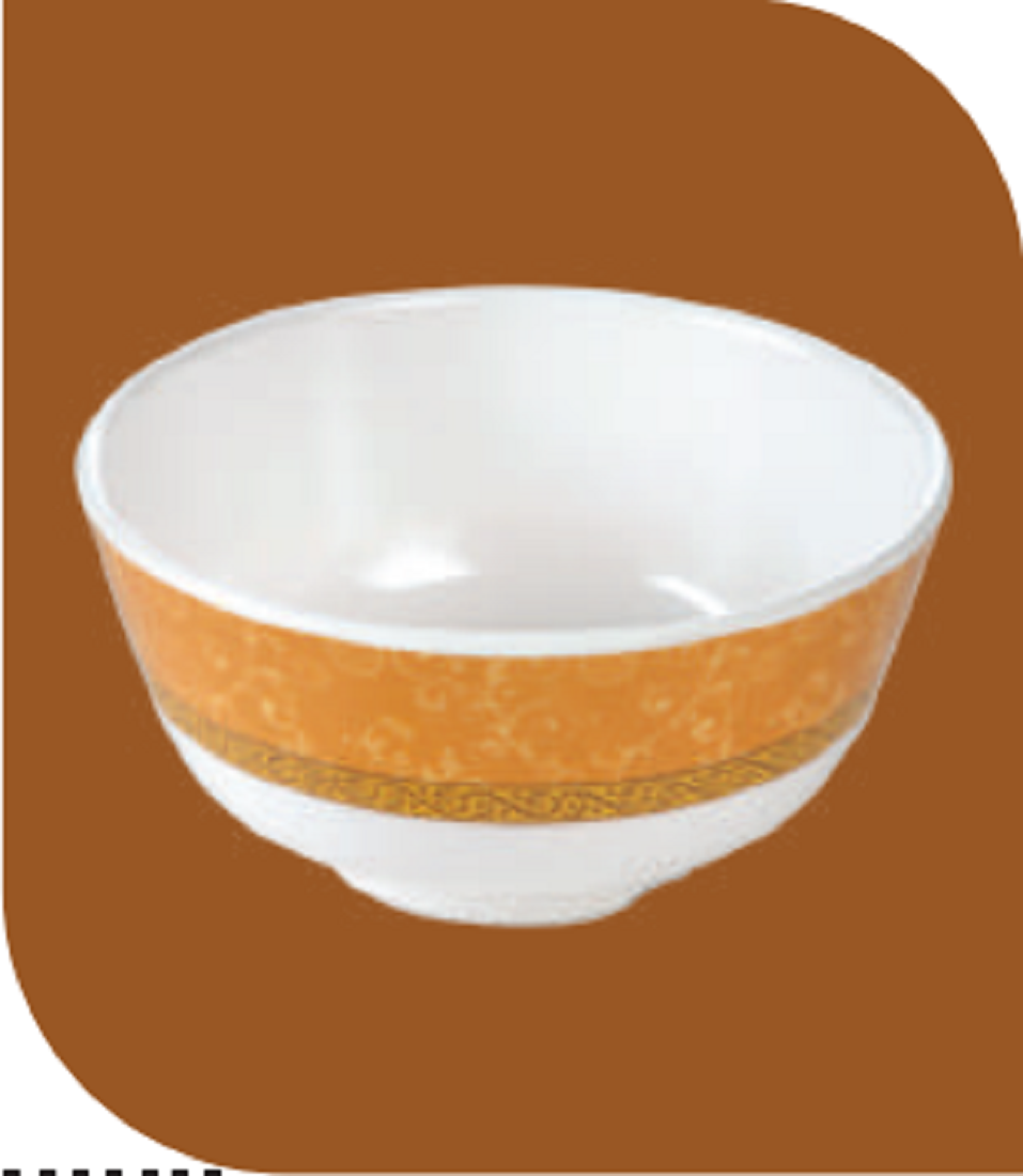 Italiano 4.5" Premium Soup Bowl Marigold Brand: Italiano