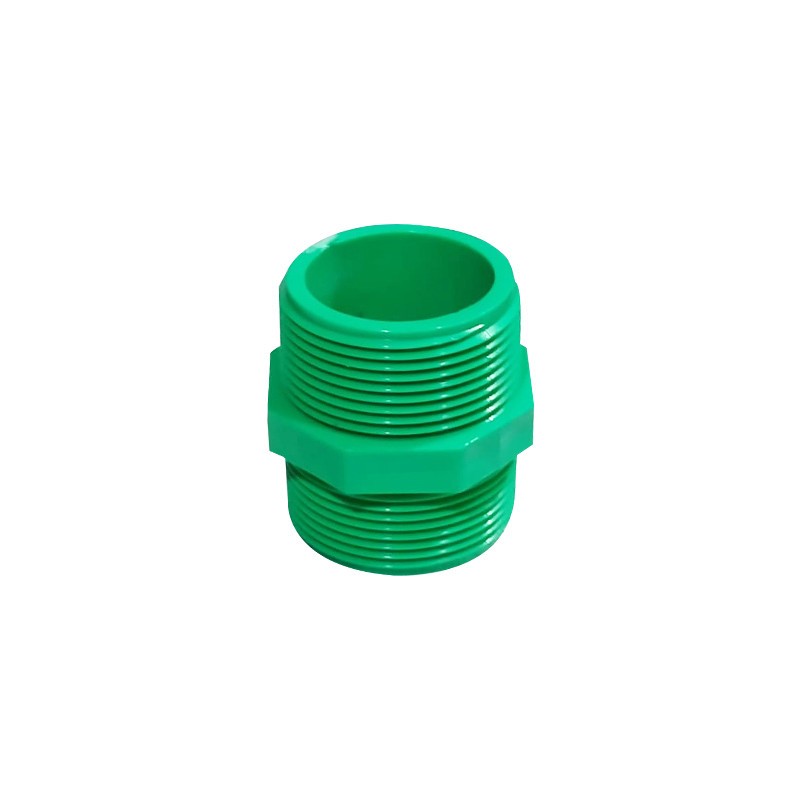 uPVC Thread Nipple 1"- Code: 12202
