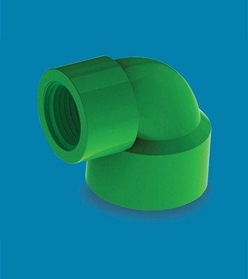 UPVC Thread Elbow  3/4" Green AAAG CODE 13549
