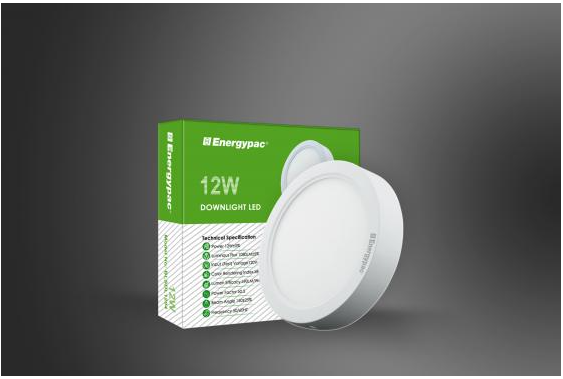 LED SLIM DOWN LIGHT-12W SURFACE ROUND