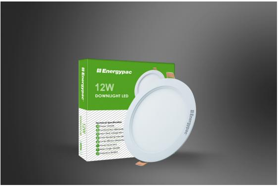 LED SLIM DOWN LIGHT-12W RECESSED ROUND