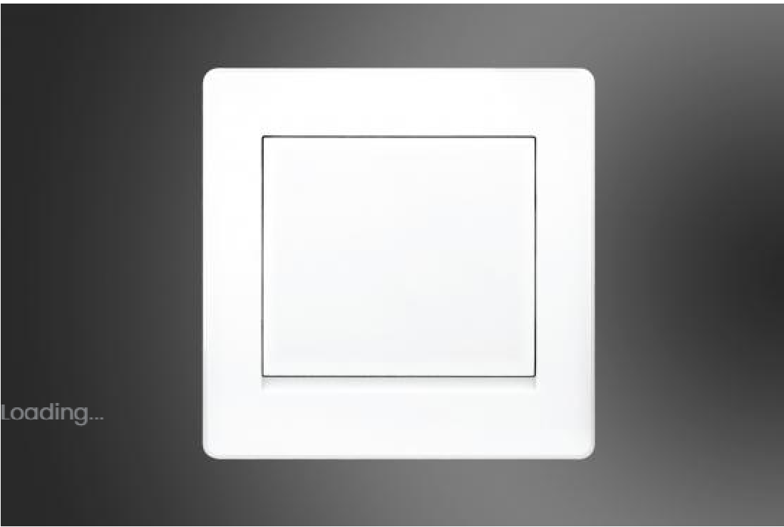 Blank Plate-White (MGS2039/W)