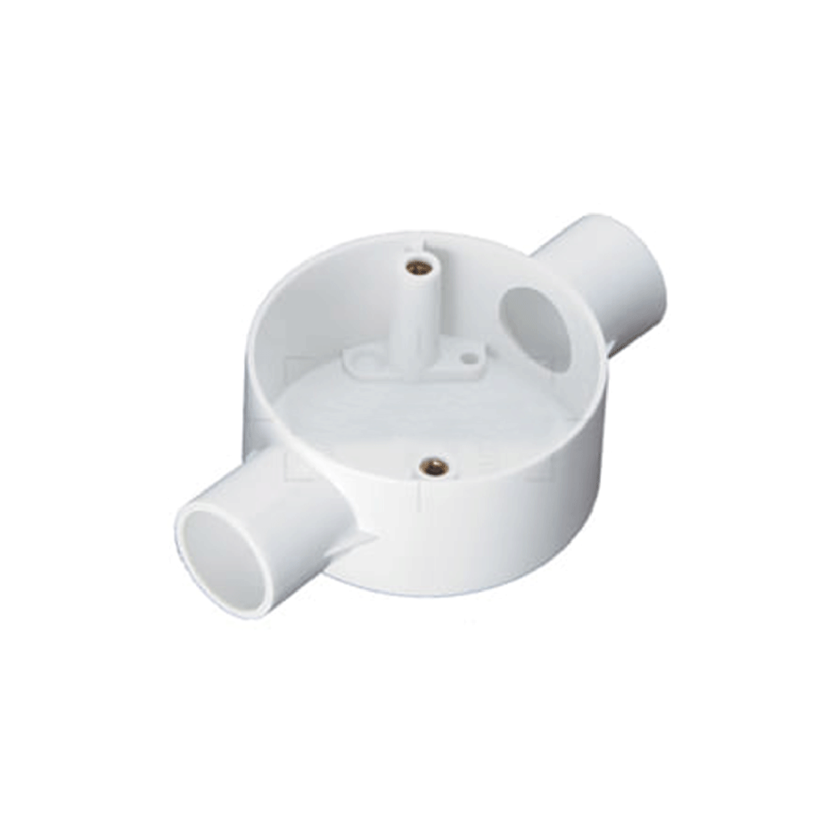 Circular Box Double Two way 3/4 Inch (AAAA-13189)