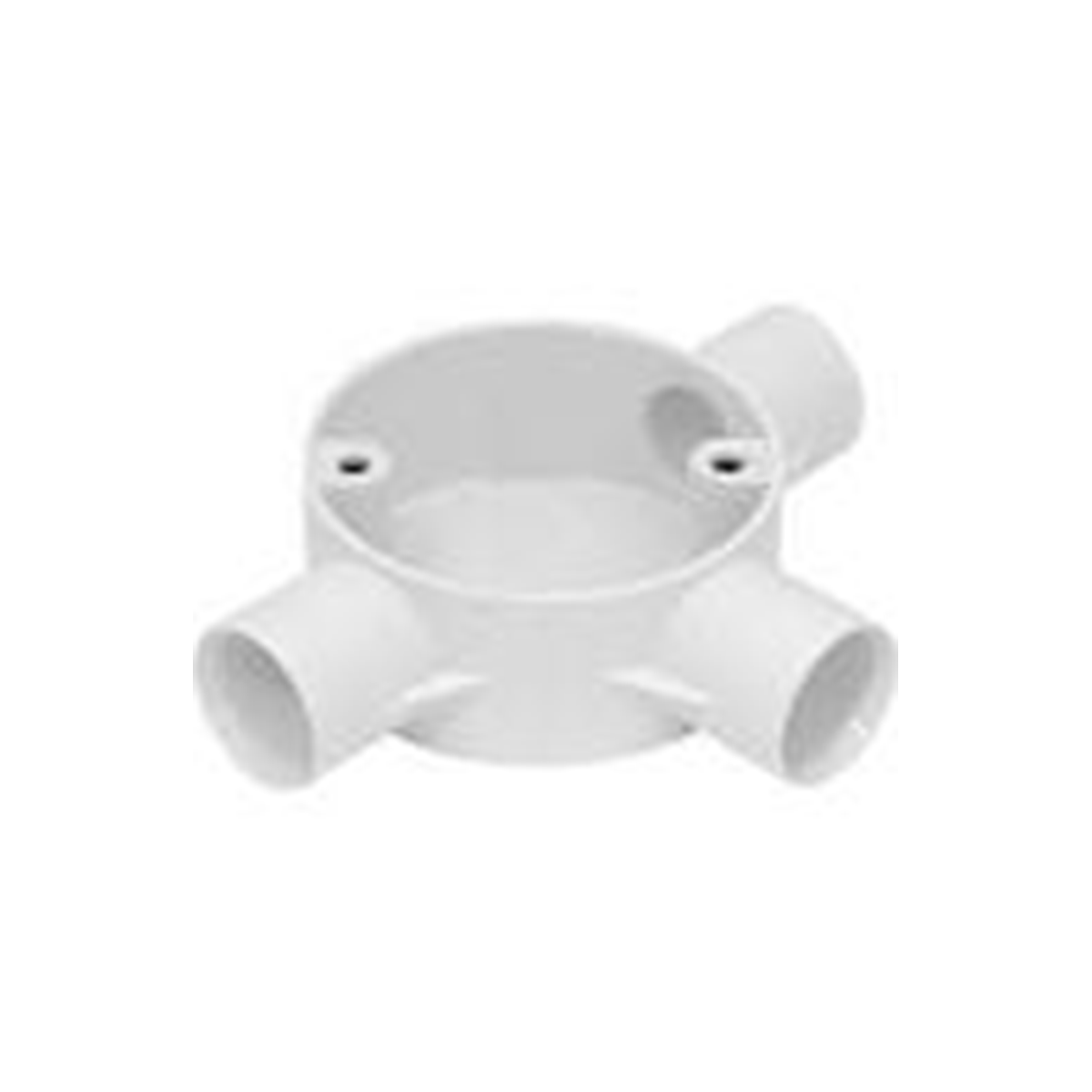 Circular Box Single Three Way 1 Inch (AAAA-13194)