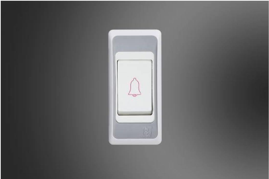 Bell push (Piano Silver)