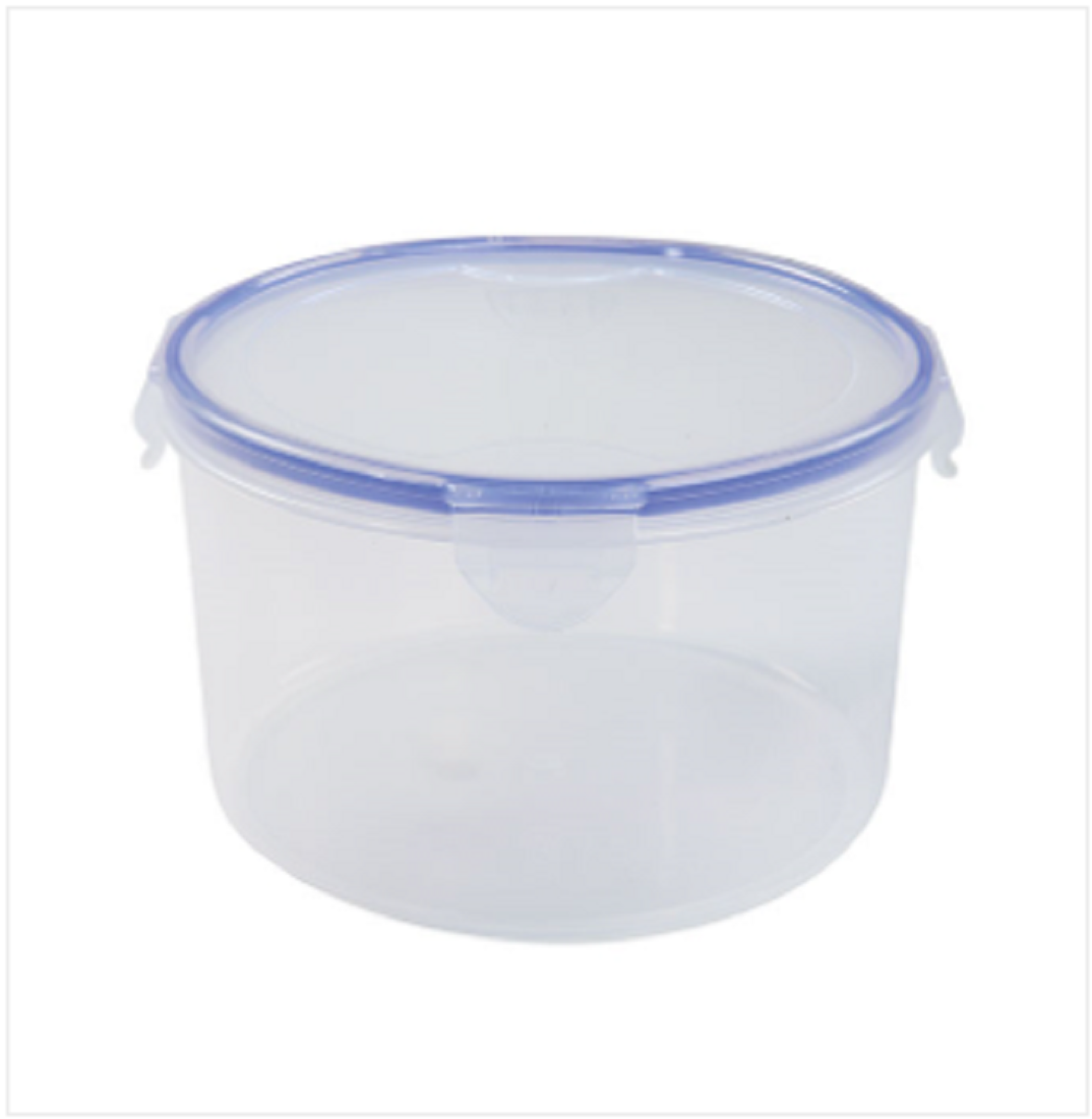 Lock & Fresh Round Container 1500ML Transparent