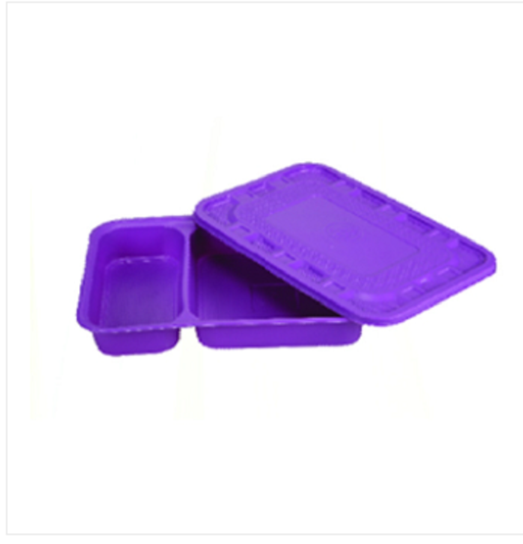 2 Part Lunch Box 25 Pcs Set